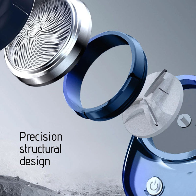 Afeitadora eléctrica portátil - diseño estructural de precisión